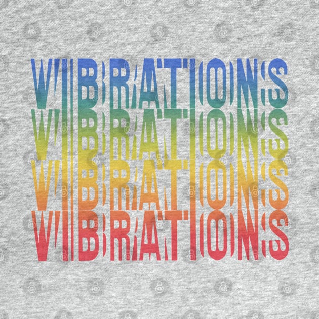 Vibrations - Retro Typography Design by DankFutura